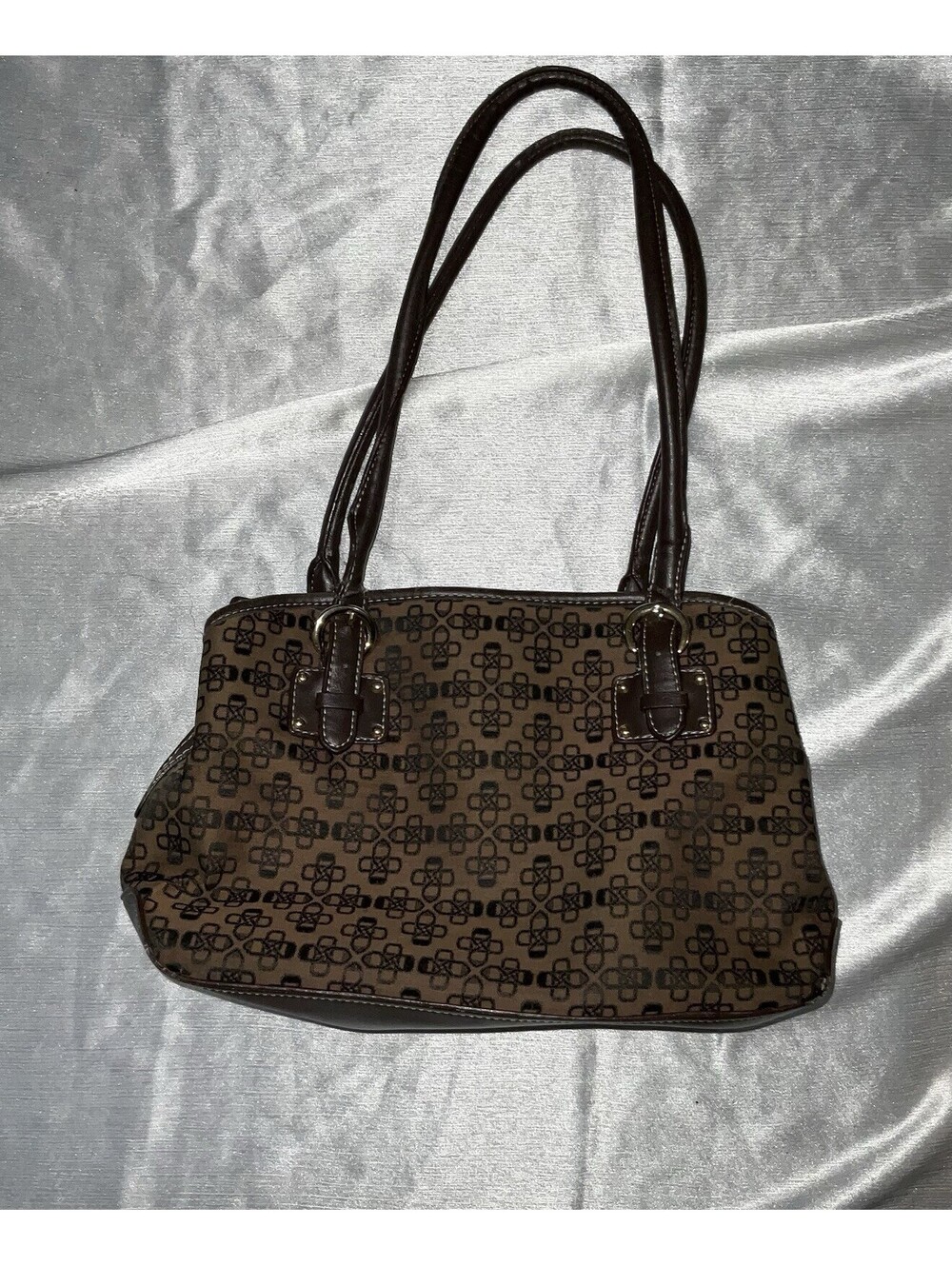 Croft And Barrow Design Small brown Handbag Purse Tote